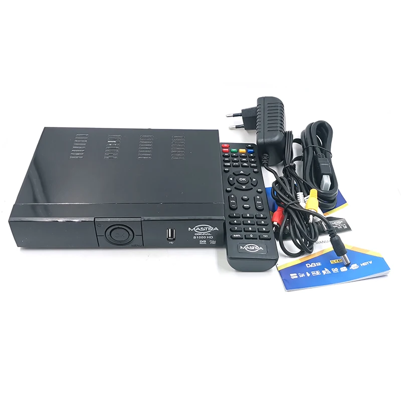 Master DVB S2 S1000HD Digital Satellite TV Decoder Free-to-Air TV Decoder Receivers for Africa Ghana