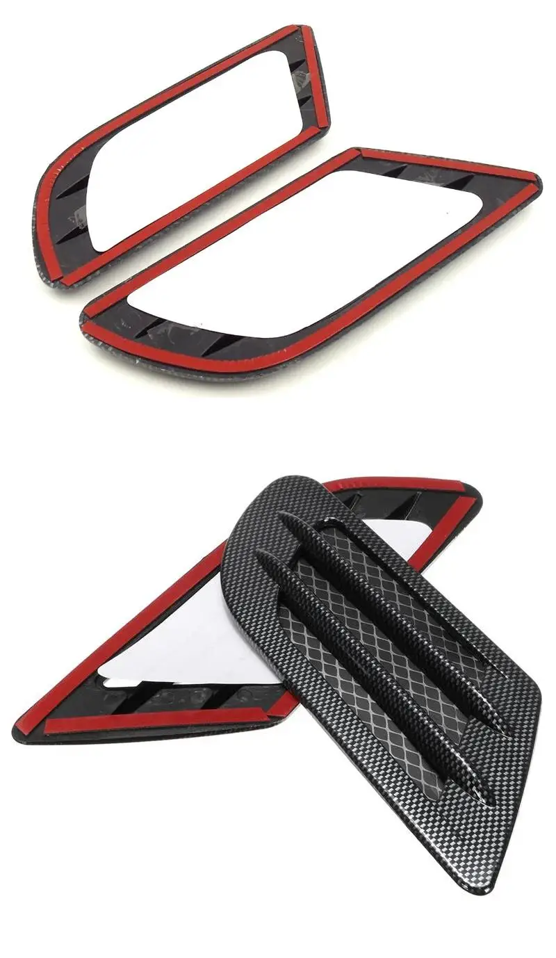 Universal Auto Tuning Car Side Hood Scoop Air Intake Cover For Prado