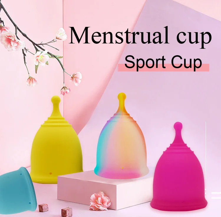 Iso 13485 Medical Grade Silicone Girls Period Copa Menstruation Cup Colorful Menstrual Cup Buy 8224