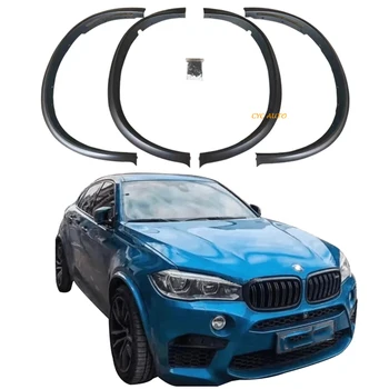 X6 series F16 wide wheel arch for BMW M performance cover wide car wheel arche full set