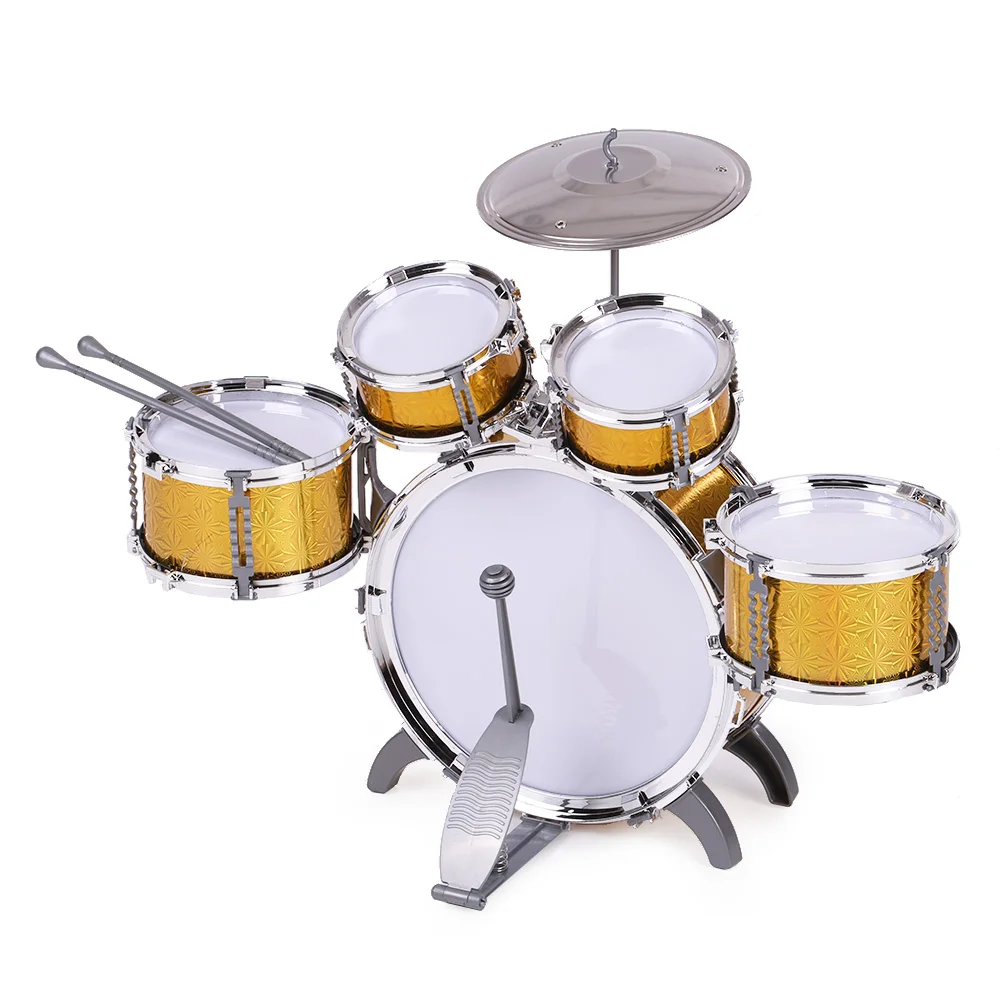 Conjunto de bateria infantil brinquedo de instrumento musicalConjunto de bateria infantil brinquedo de instrumento musical  