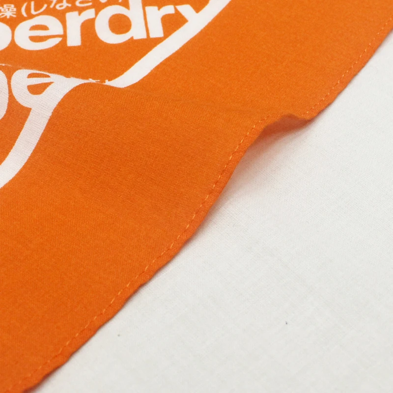 Custom Printing 100% Cotton square Bandanas With logo