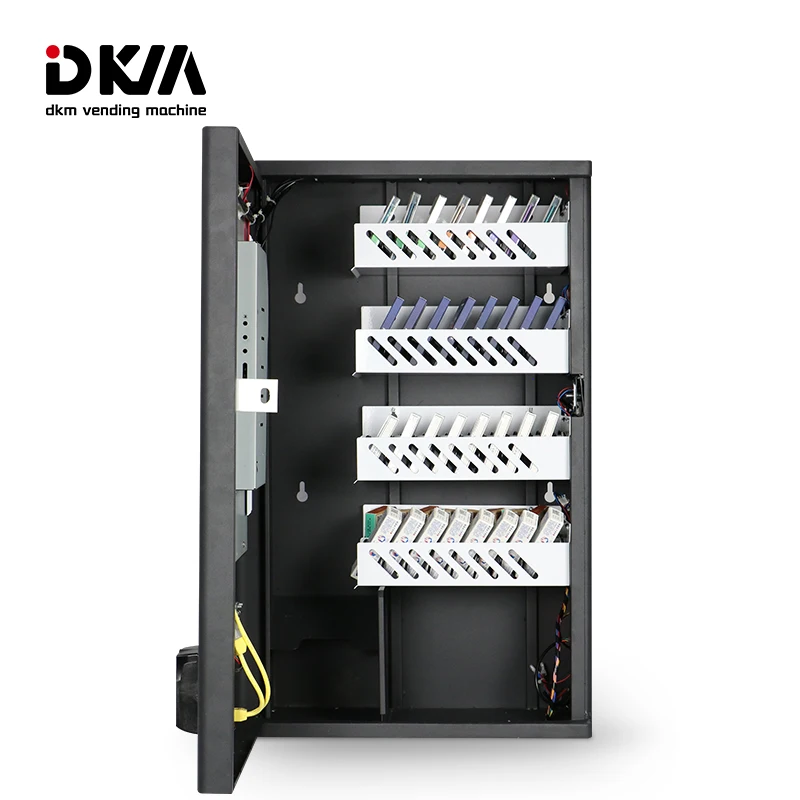 wall mounted cigarette vending machine DKM Popular Design Smart Wall Mounted Automatique Tobacco Cigarette Vending  Machine With Id Scanner Age Verification