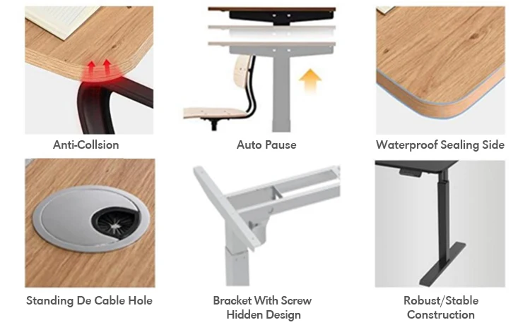 Stable Lifting Desk Frame factory