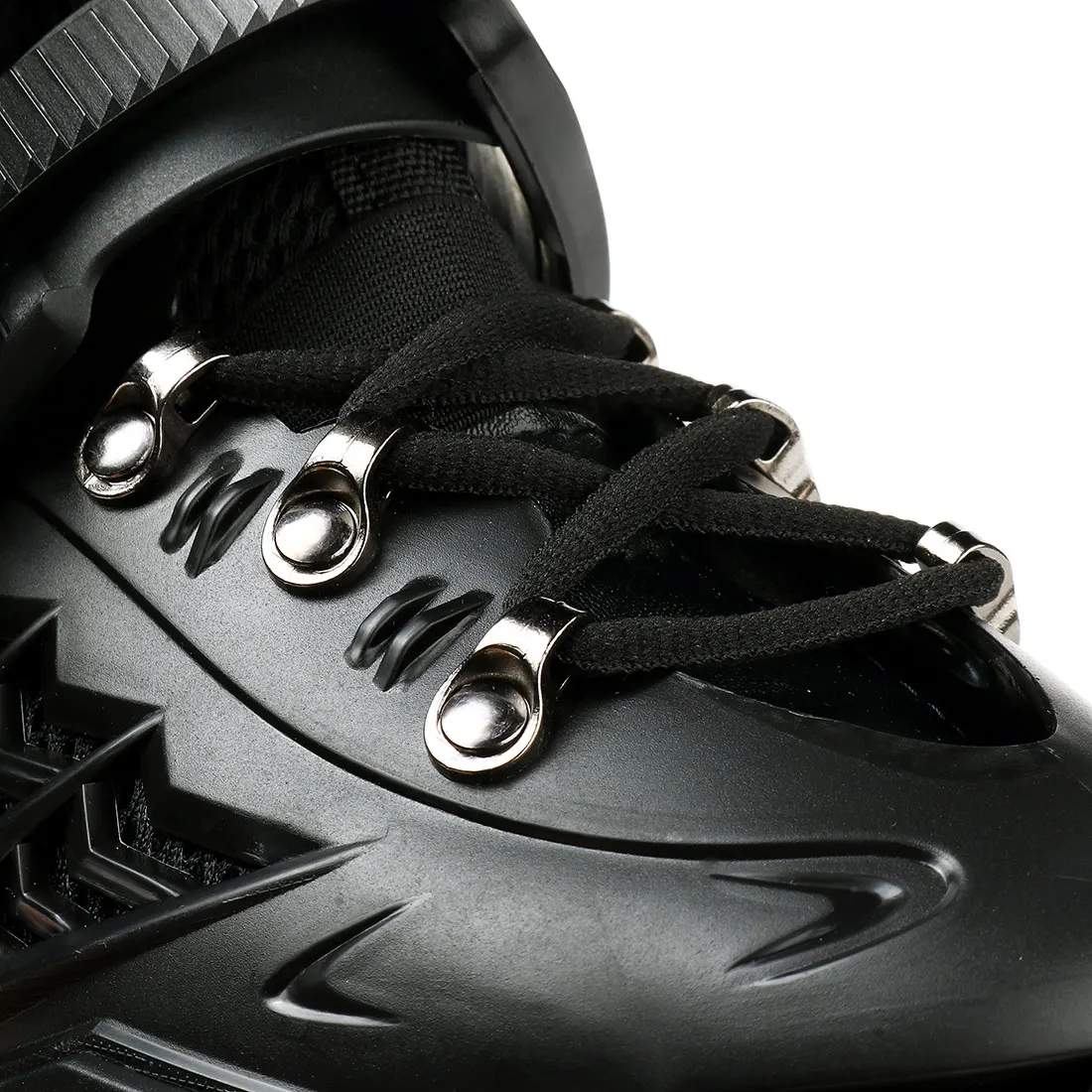 PU Leather inline skate shoes skating 4 wheel roller skates