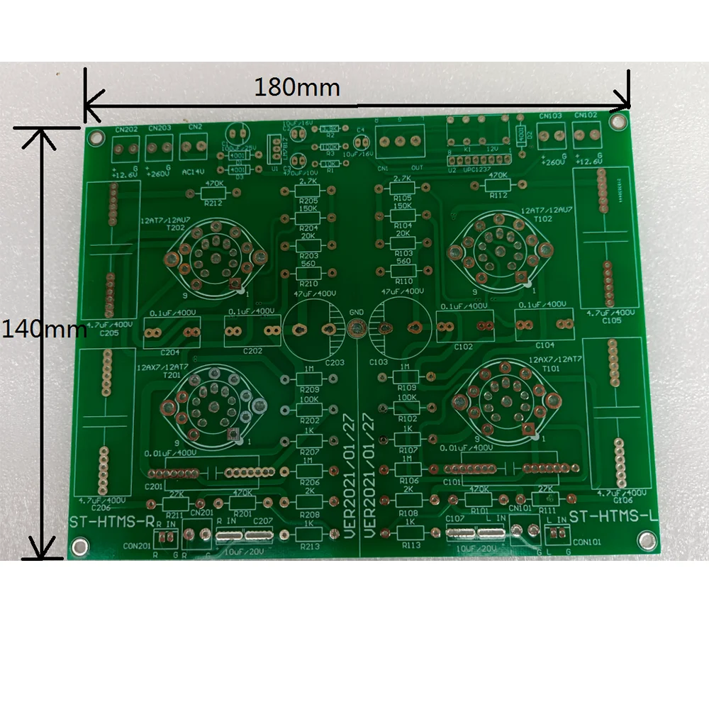 12AX7/12AT7/12AU7 stereo Tube Power Amplifier Board symmetrical design  Refer to Hetian Mao's circuit| Alibaba.com