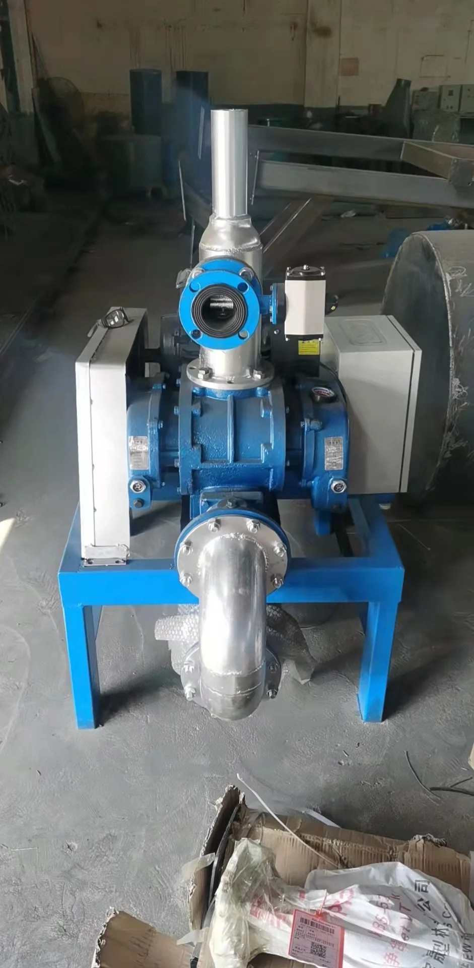 Vacuum Conveyor Systems for Bulk Dry Powders Grain Suction Machine for Sale