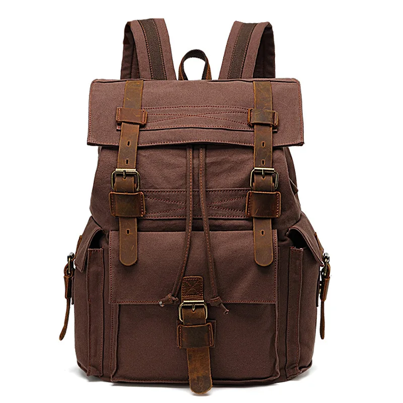 retro hiking backpack