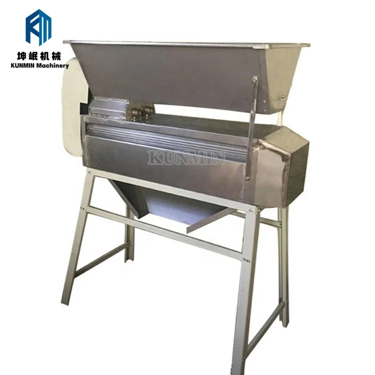 Excellent One Time Forming Grapes Stem Removing and Grape Crusher Smashing Machine