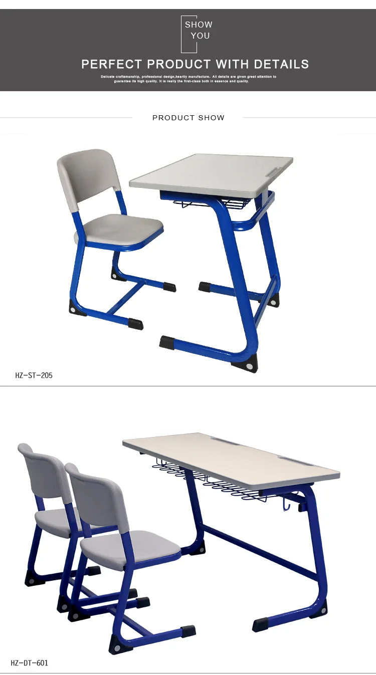 Student Desk Chair School Furniture Classroom Good Price School Table