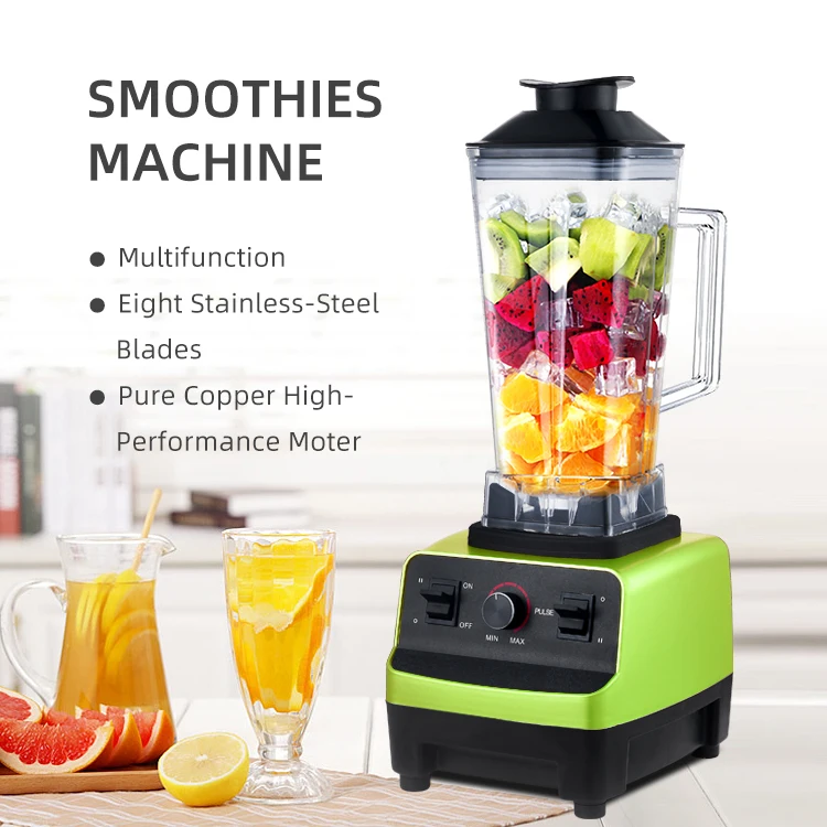 Silver Crest Mixer Copper 7630 9520 9525 Big Commercial Blender Motor  Healthy Preserving Wall Breaking Machine 2 in 1 Electric