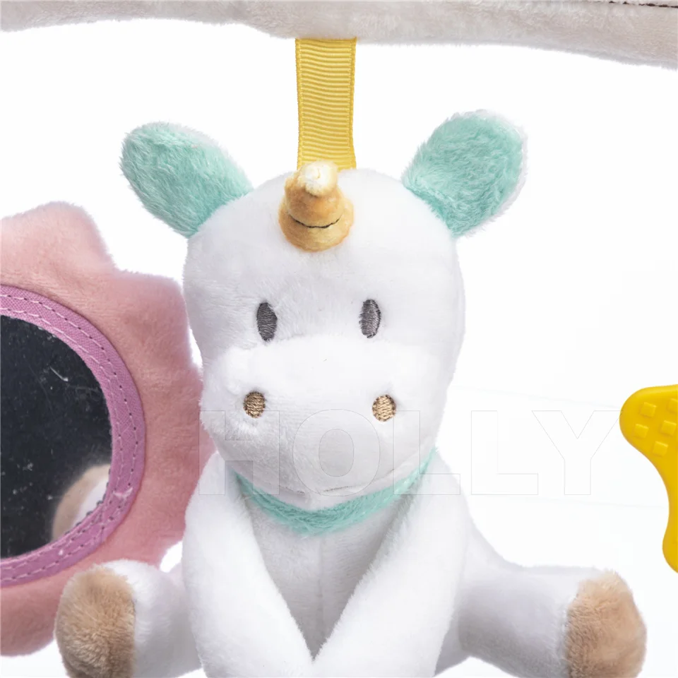 Лидер продаж на заказ, подвесной Колокольчик в виде единорога для детской каретки