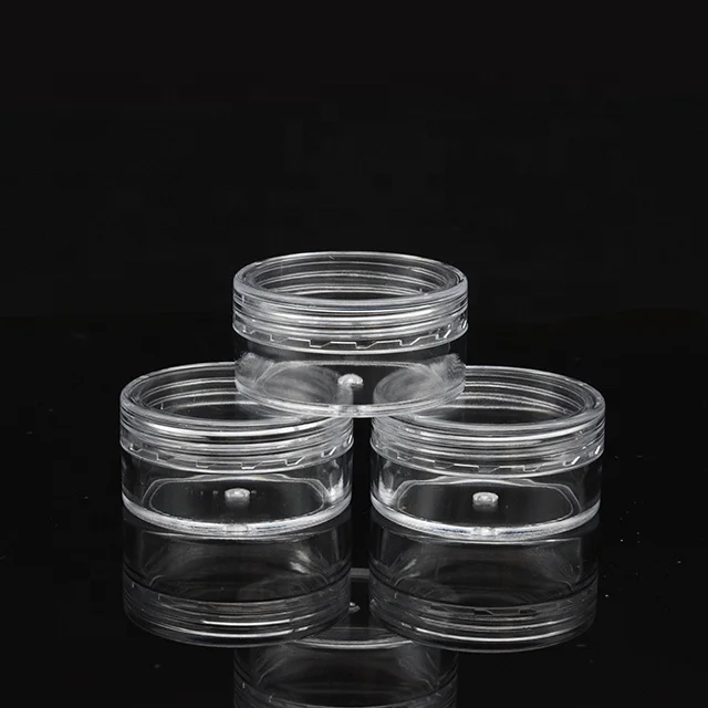 2.5g 5ml plastic pp clear white