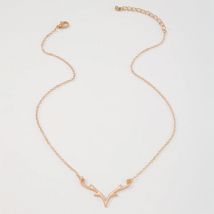 minimalist style single layer thin chain