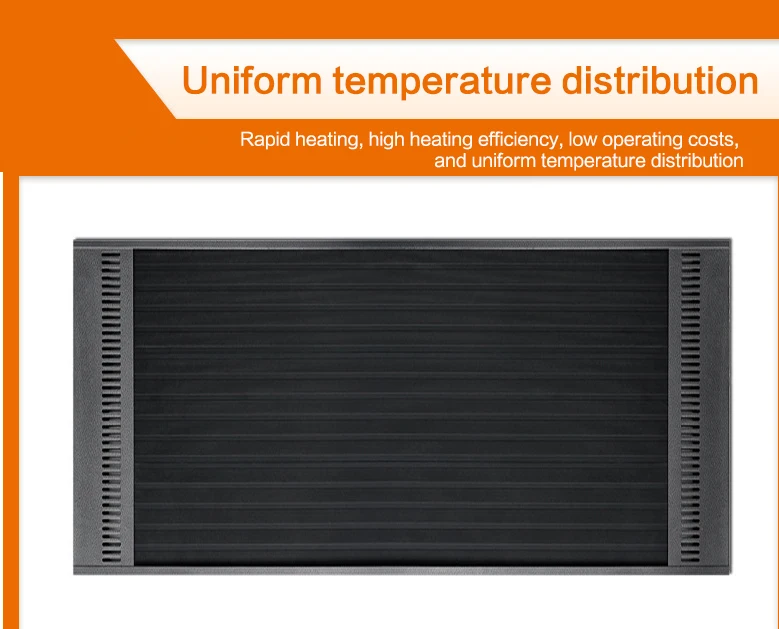 Industrial commercial high temperature Intelligent 6KW market shop restaurant far infrared heating panel heater