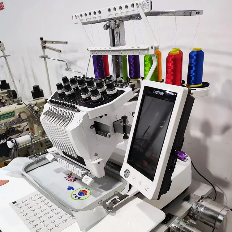 BrothAr 1000e Embroidery Machine Industrial Application Single Head Ten Needles Multi-function