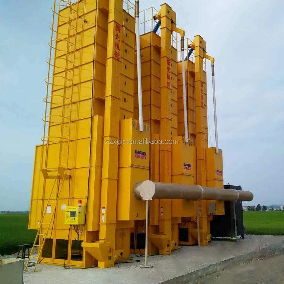 Energy Saving High Efficiency Batch Type Mixed Flow Grain Dryer Wheat Dryer Machine