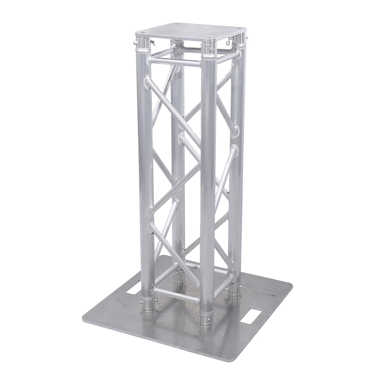 290/300mm Portable Aluminum Truss Stand Square Pattern DJ Events Lighting Stand