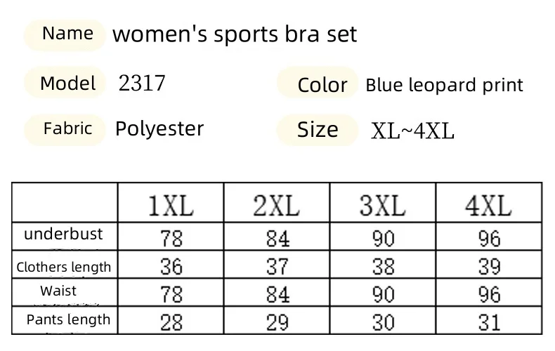 product hot sale set sling shorts two piece set suit leopard print bra for women plus size womens underwear sexy yoga sport bra sets-60