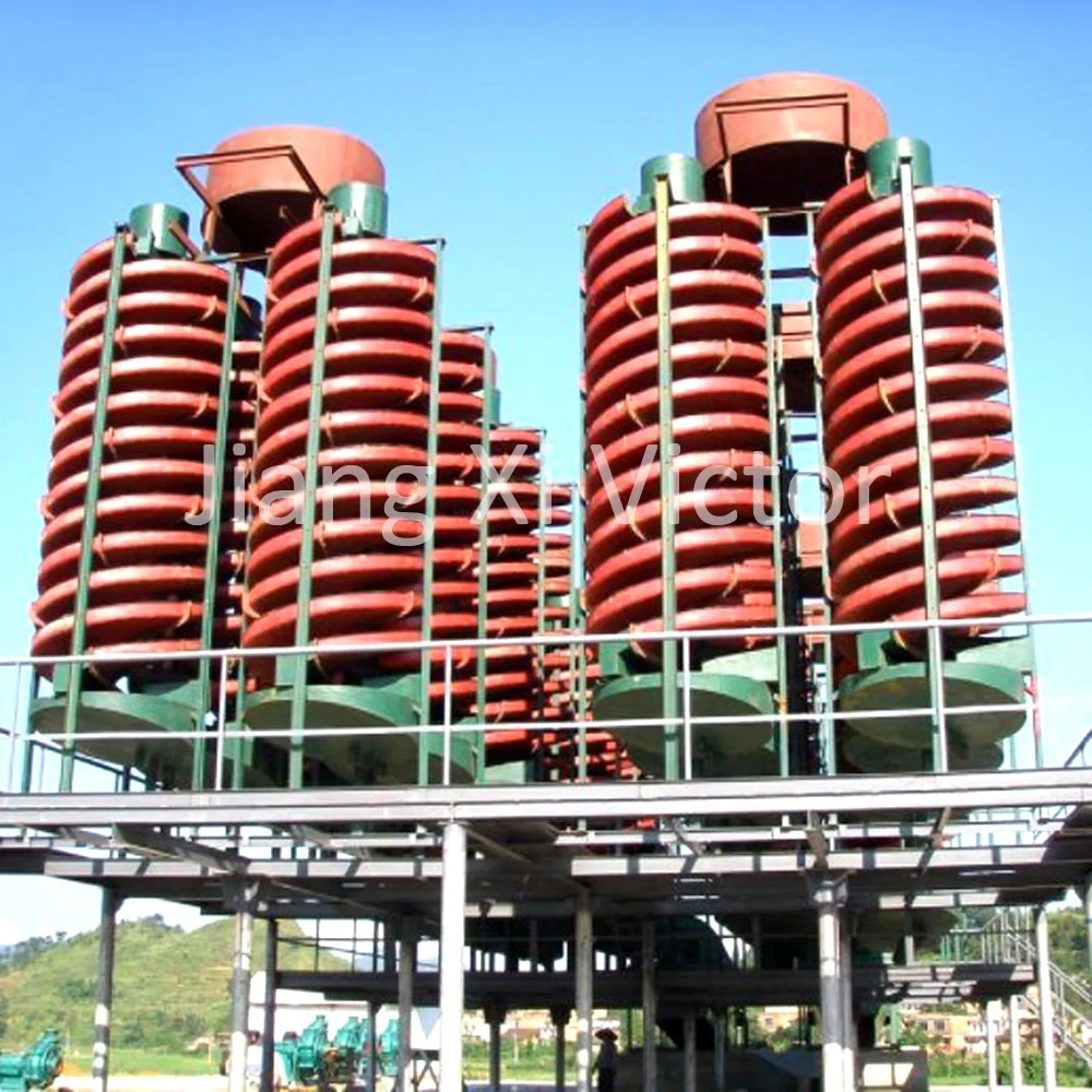 Spiral Concentrator for Antimony Ore Processing  Good Price