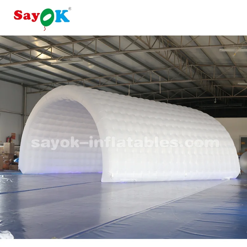 Inflatable Arch Tent for Event White Oxford Cloth Inflatable Tunnel Tent for Sale