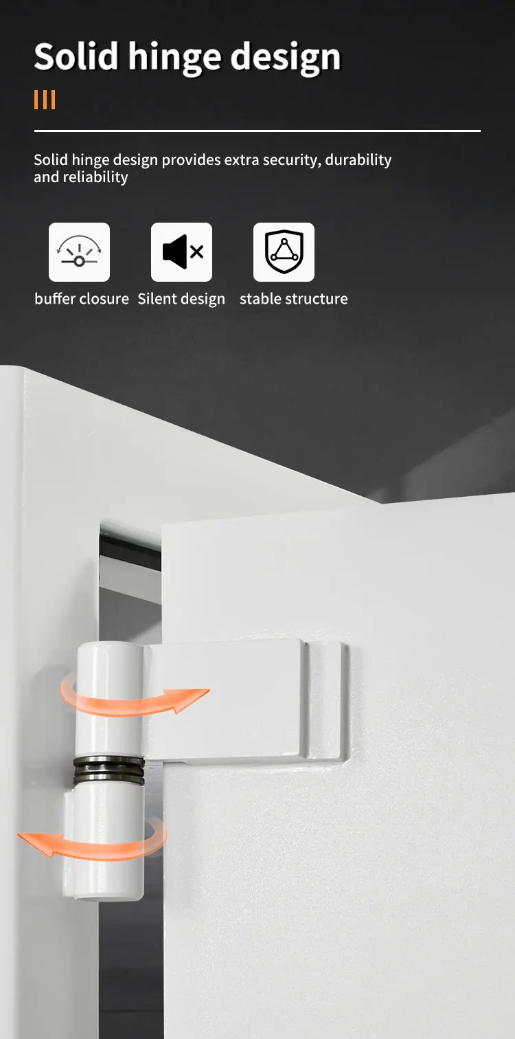 CEQSAFE Security Safe Storage Stainless Steel Vault Room Bank Security Door Stainless Vault Door factory