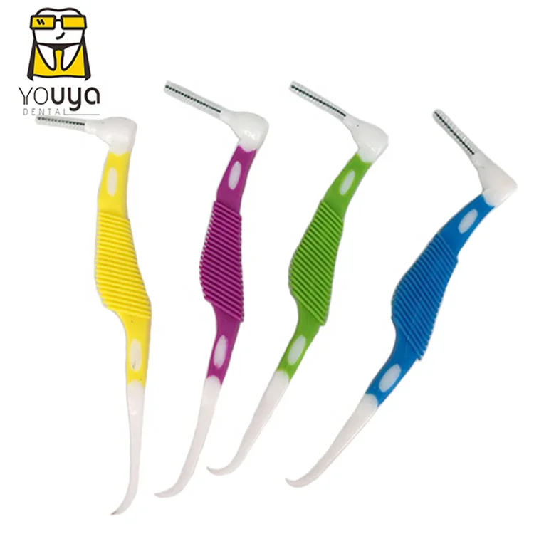 Высококачественная одноразовая межзубная щетка, межзубная щетка для ухода за зубами