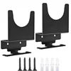 colorful Set of 2 L-shaped metal brackets