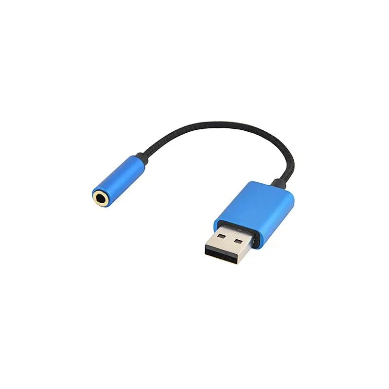 USB to 3.5mm Aux Cable, DUKABEL USB to 3.5mm Jack Cord for PC PS4