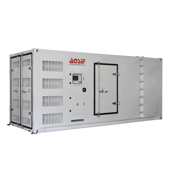 Twin Generator Synchronizing System 1000kw 1000kva 1MW diesel Fuel diesel Generator Set