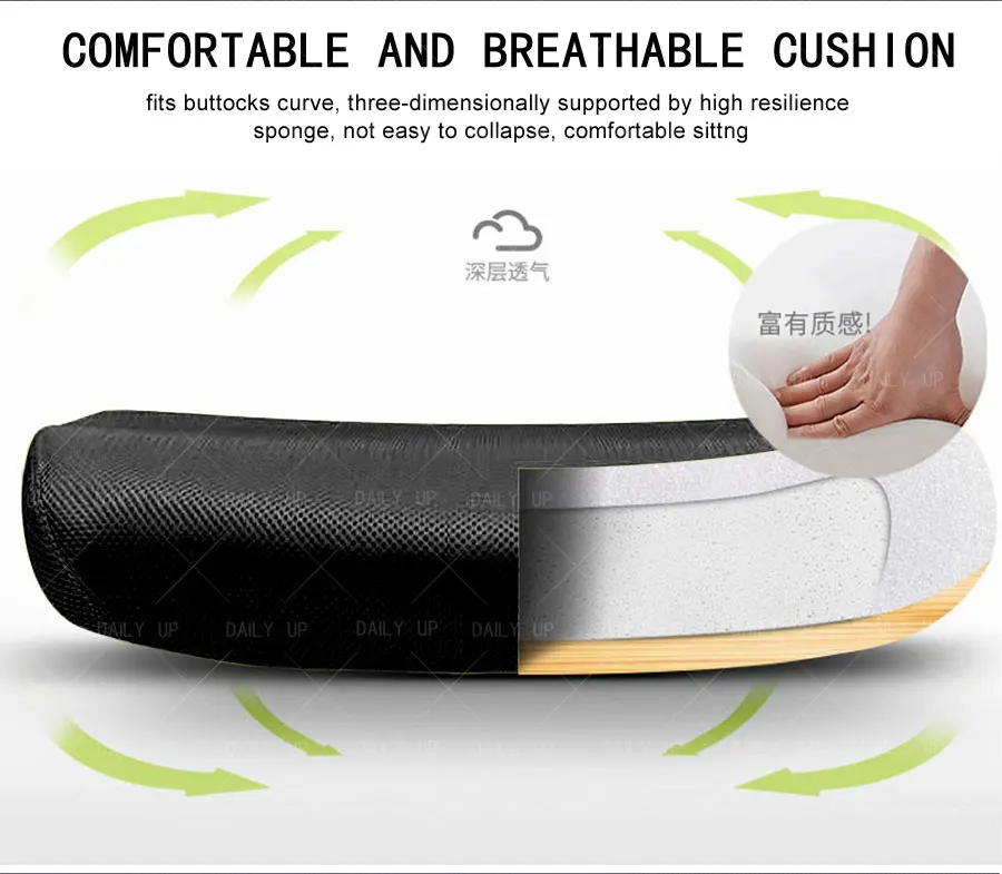 Adjustable Mesh Swivel Office Chair Arms Executive Office Chair