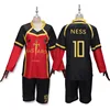 [no. 10 red and black style] comes with gloves
