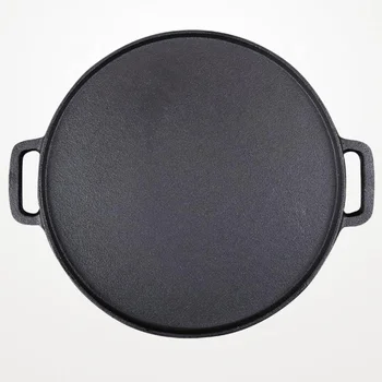 custom solution cast iron flat fry