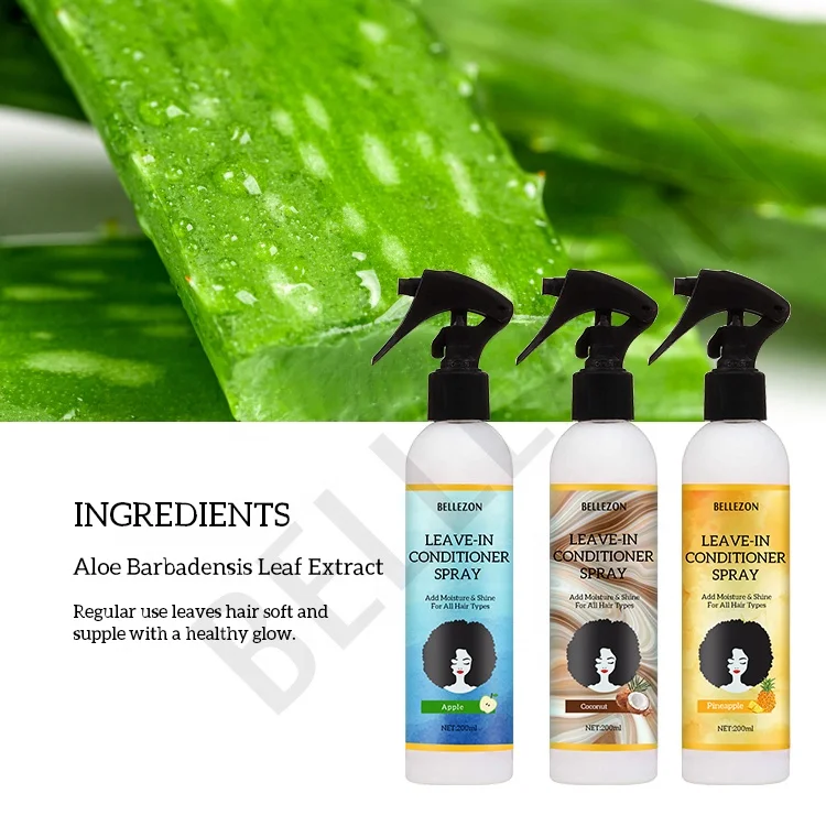 Частная торговая марка натуральный увлажняющий спрей против спутывания