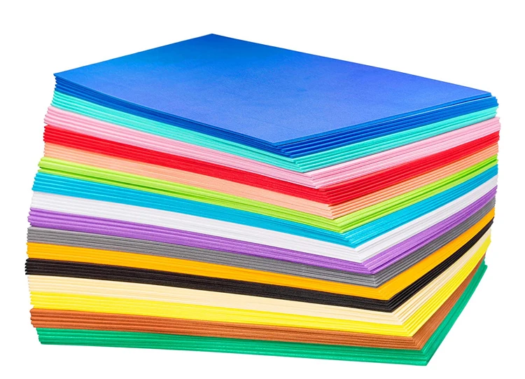 2mm Thickness Foam Board Goma EVA Sheets Craft Fomix Foamy Non