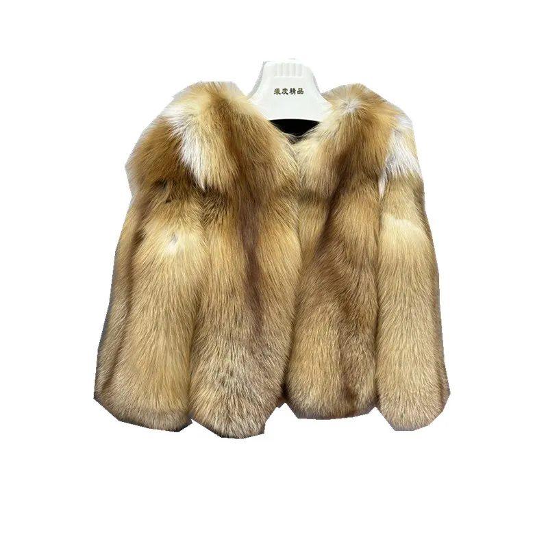 FOX FUR レア　ベスト　美品　94500円→88000 Shop Luxurious Express Fur Coat - Customizable Real Fox Fur