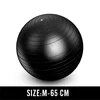 Black Yoga ball
