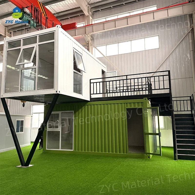 Low Cost 20Ft 40Ft FlatPack Modular Container House Prefab Flat Pack Container House for Outdoor Home Office Use