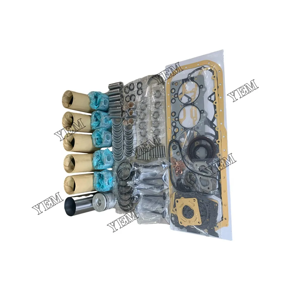 Wholesale Aftermarket Engine Overhaul Kit With Bearings Cylinder Piston Ring Gasket Set Liner Valve Kit For Isuzu 6BG1T-4