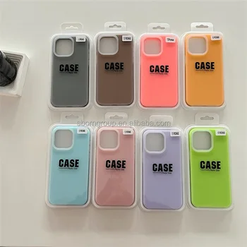 NEW Velvet Liquid Silicone Mobile Phone Case for iPhone 16 15 14 Pro Max Candy Silicone Shell Cover for iPhone 13 12 11 Logo