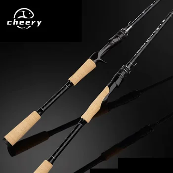 CHEERY 2.1-3.6m MH Carbon Fiber Casting Rod Saltwater Freshwater Trout Target Carp Bass Cork Lake Stream River Fishing Rods – Rod – view 2