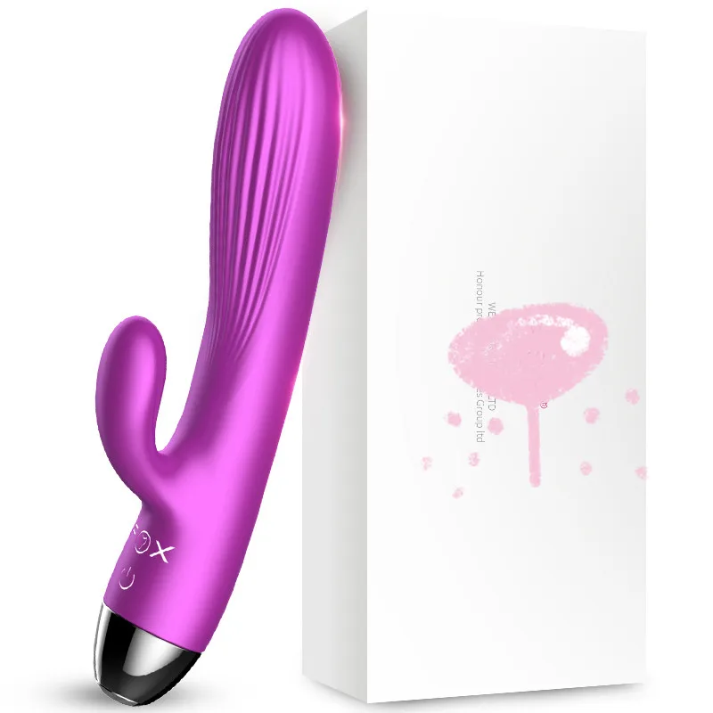 Smart Charging Heating Vibrator Home Sex Electric Breast Vibration Female Masturbation Device Av Massage Stick Adult Erotic