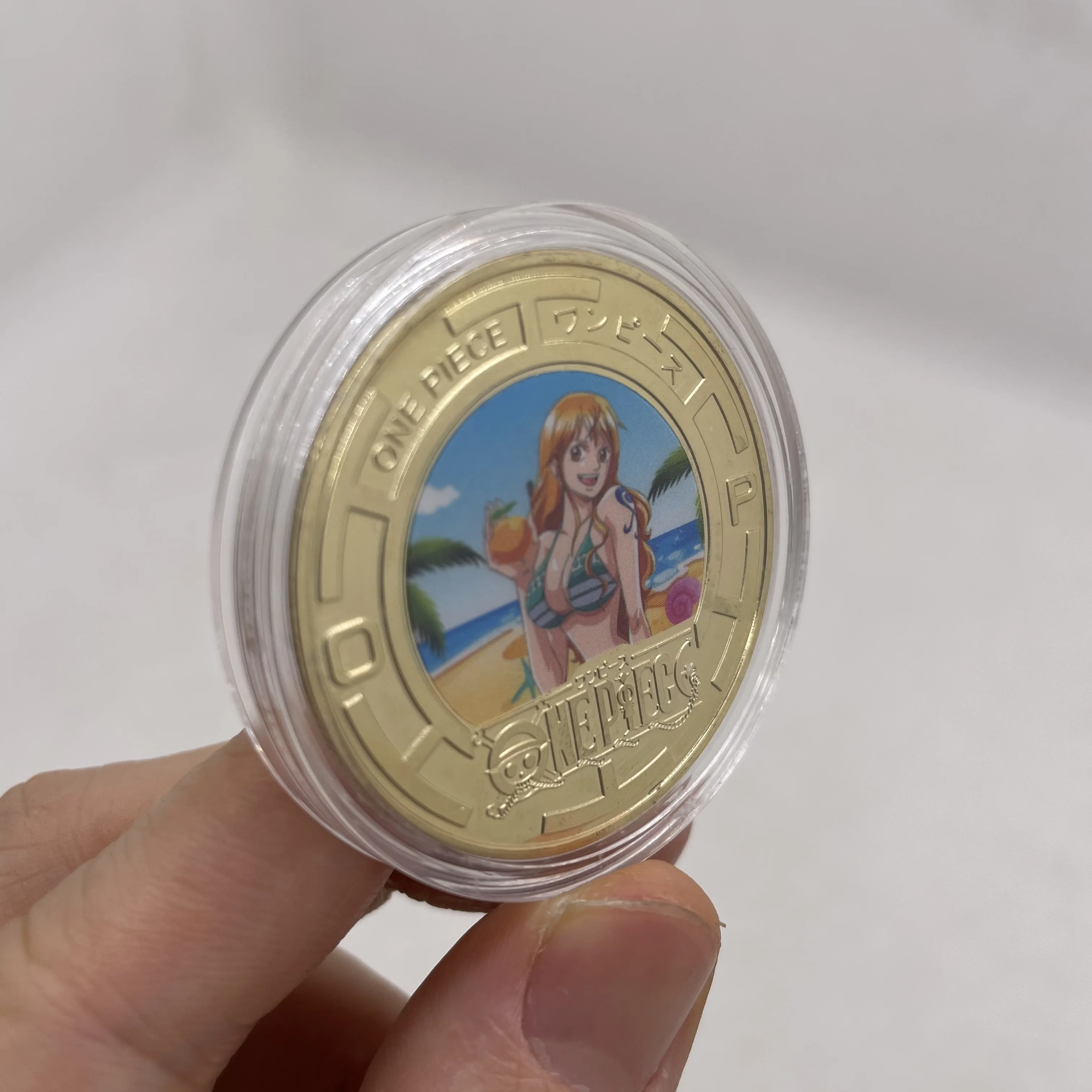 Monkey D. Luffy ONEPIECE Gold Coin Medal Limited Edition From Japan