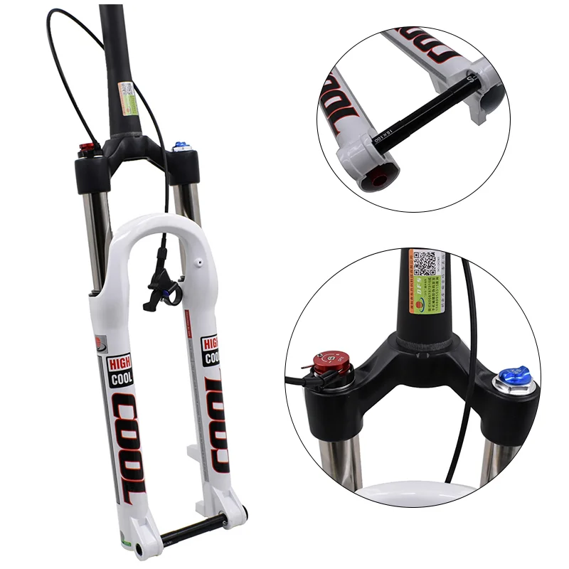 Dfs Good Quality Damping Mountain Bike Front Fork MTB Air Lockout  Suspension Bicycle Front Fork