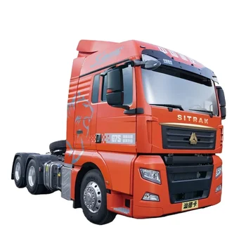 Used SinoTRUK SITRAK G7S heavy truck luxury version 540 horsepower 6x4 CNG tractor deposit shipment