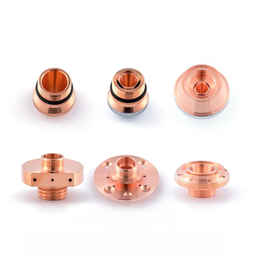 ZP DNE Series Laser Cutting Nozzle Chrome-Plated Single Double Layers Nozzle DNE Laser Cutting Nozzles