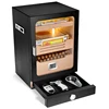 Ensemble Deluxe Noir (Coupe-bordures Brossé + Briquet + Cendrier)