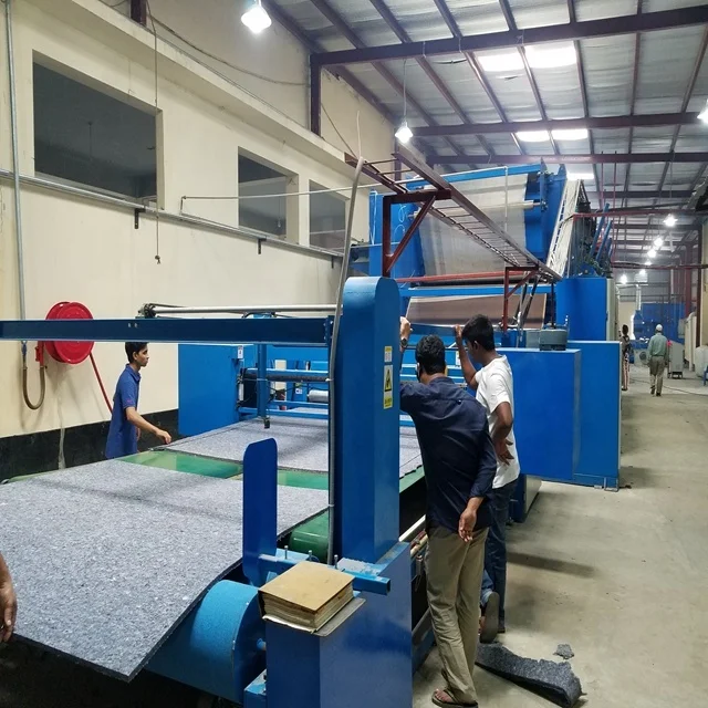 Ёмкость 1000 кг/ч HONGYI-большая емкость Airlaid кокосовый коик/машина из отработанного волокна для татами-матрацов