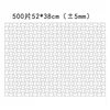500 pezzi rettangolari 52*38 cm
