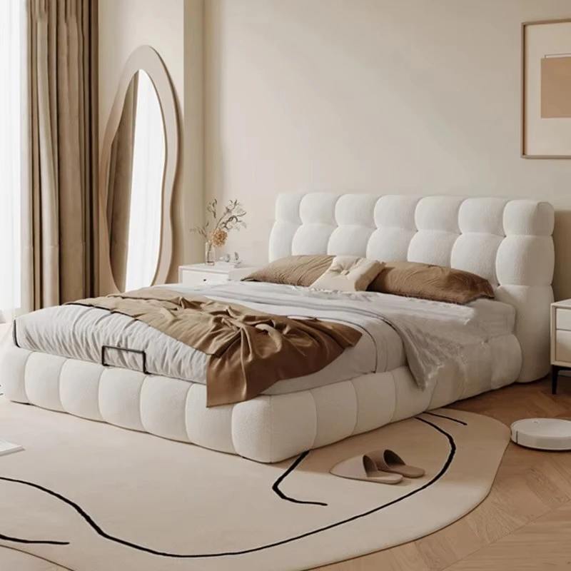 Custom Architectural Upholstered Queen Storage Bed | PGR Furniture ...